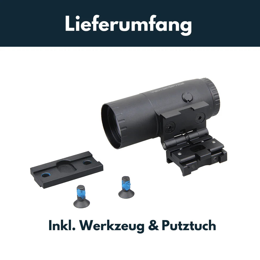 Vector Optics Paragon 5x30 didintuvas Micro