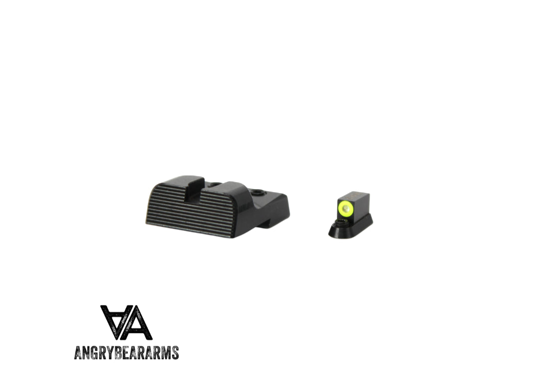 CZ P-10 night sights with tritium