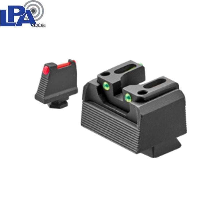 Sig P320 OR mechaniniai taikikliai - pusiau reguliuojami fiber B