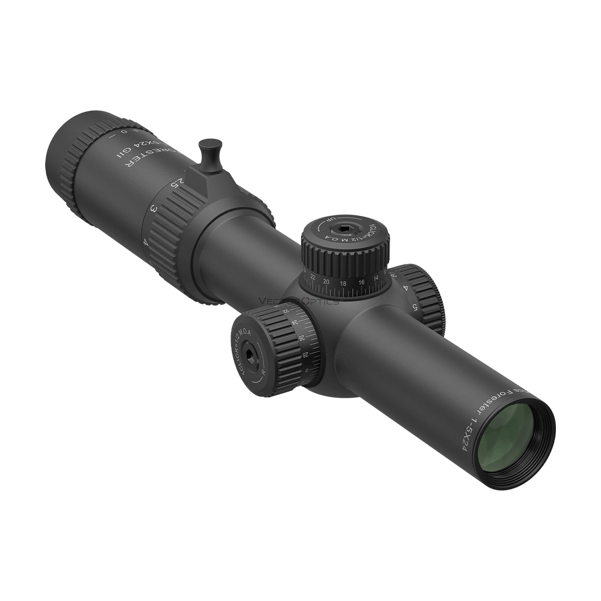Vector Optics Forester 1-5x24SFP GenII šautuvo optinis taikiklis