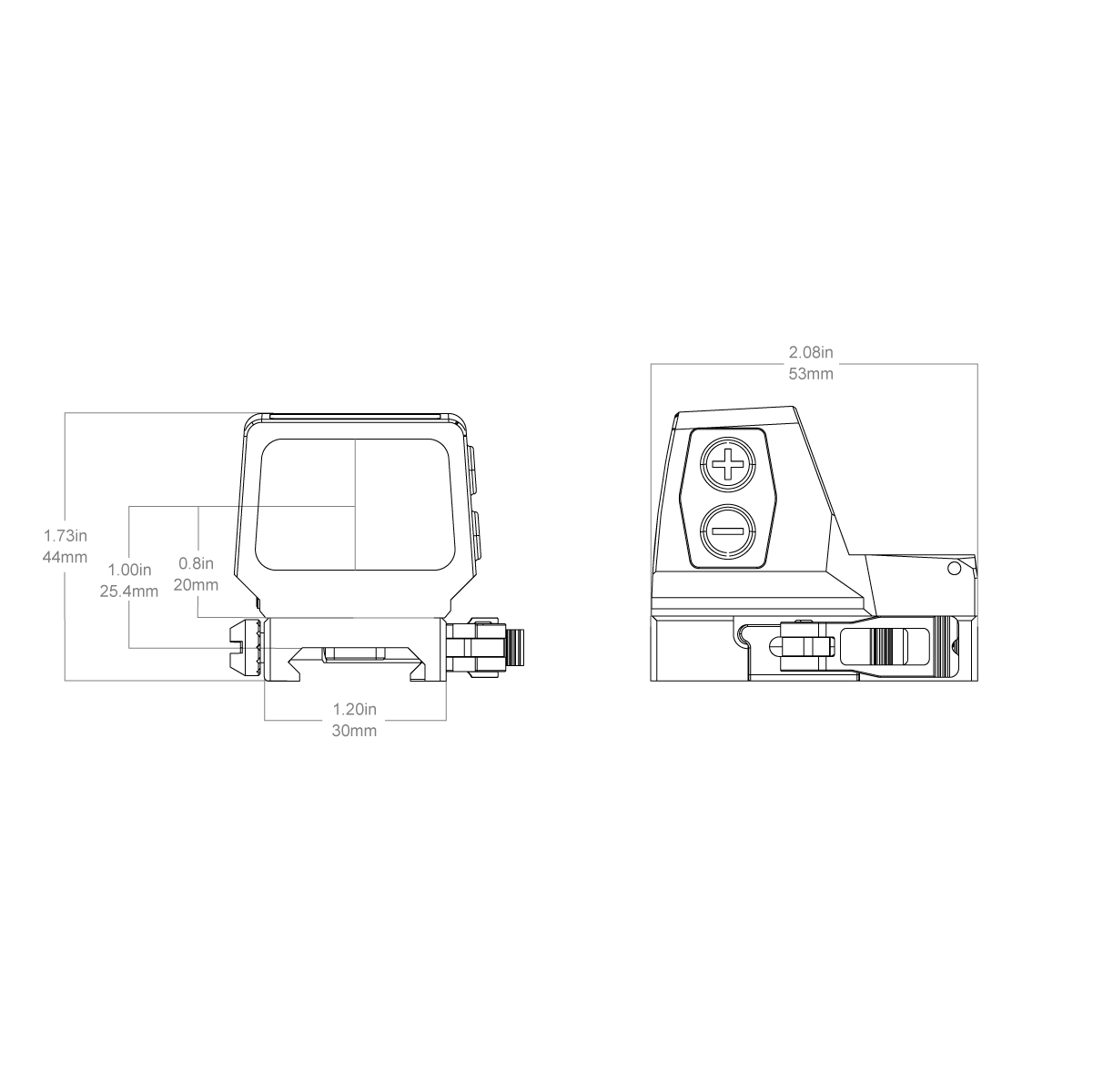 Vector Optics Frenzy Plius 1x22x32