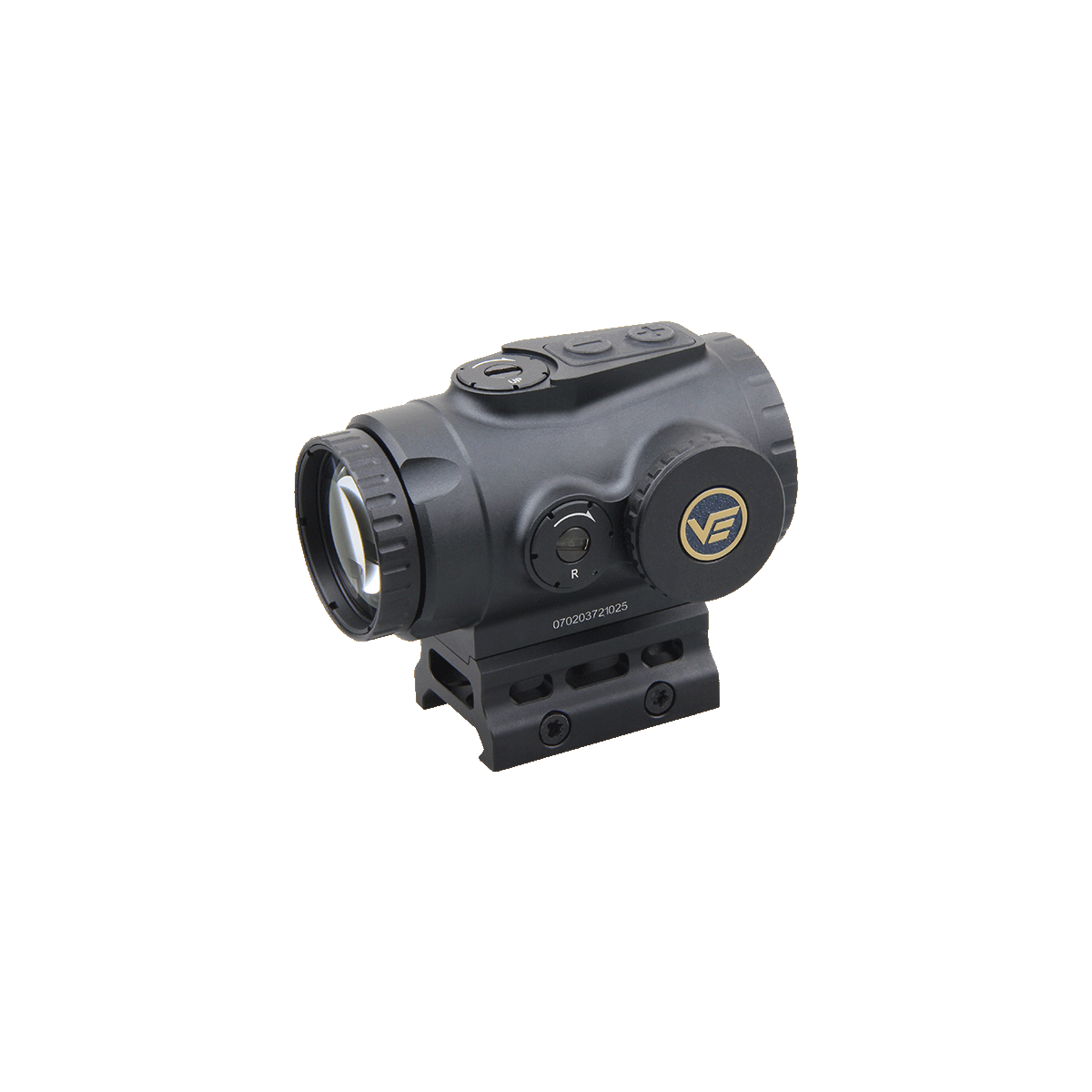Vector Optics Paragon 3x18 itin kompaktiškas prizmės tipo šautuvo taikiklis