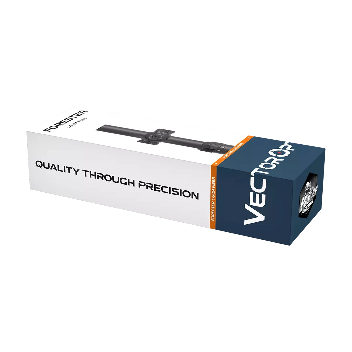 Vector Optics Forester 1-5x24 SFP Fiber šautuvo optinis taikiklis Vector Optics