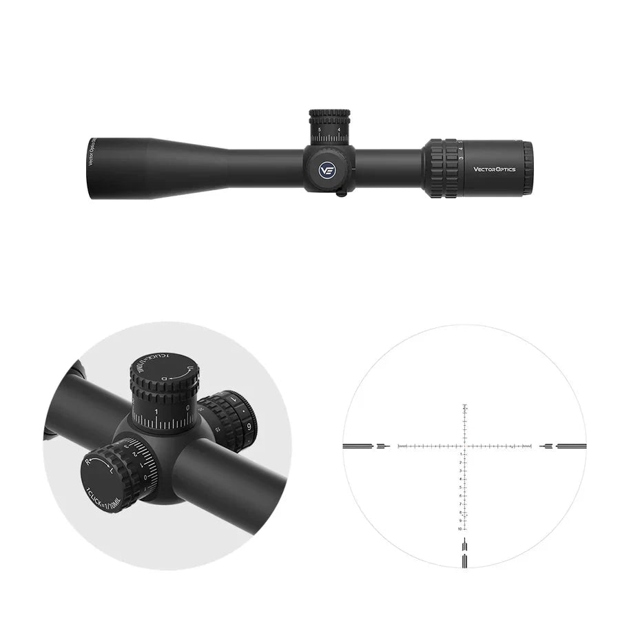 Vector Optics Orion MAX 3-18x44 HD FFP šautuvo optinis taikiklis Vector Optics
