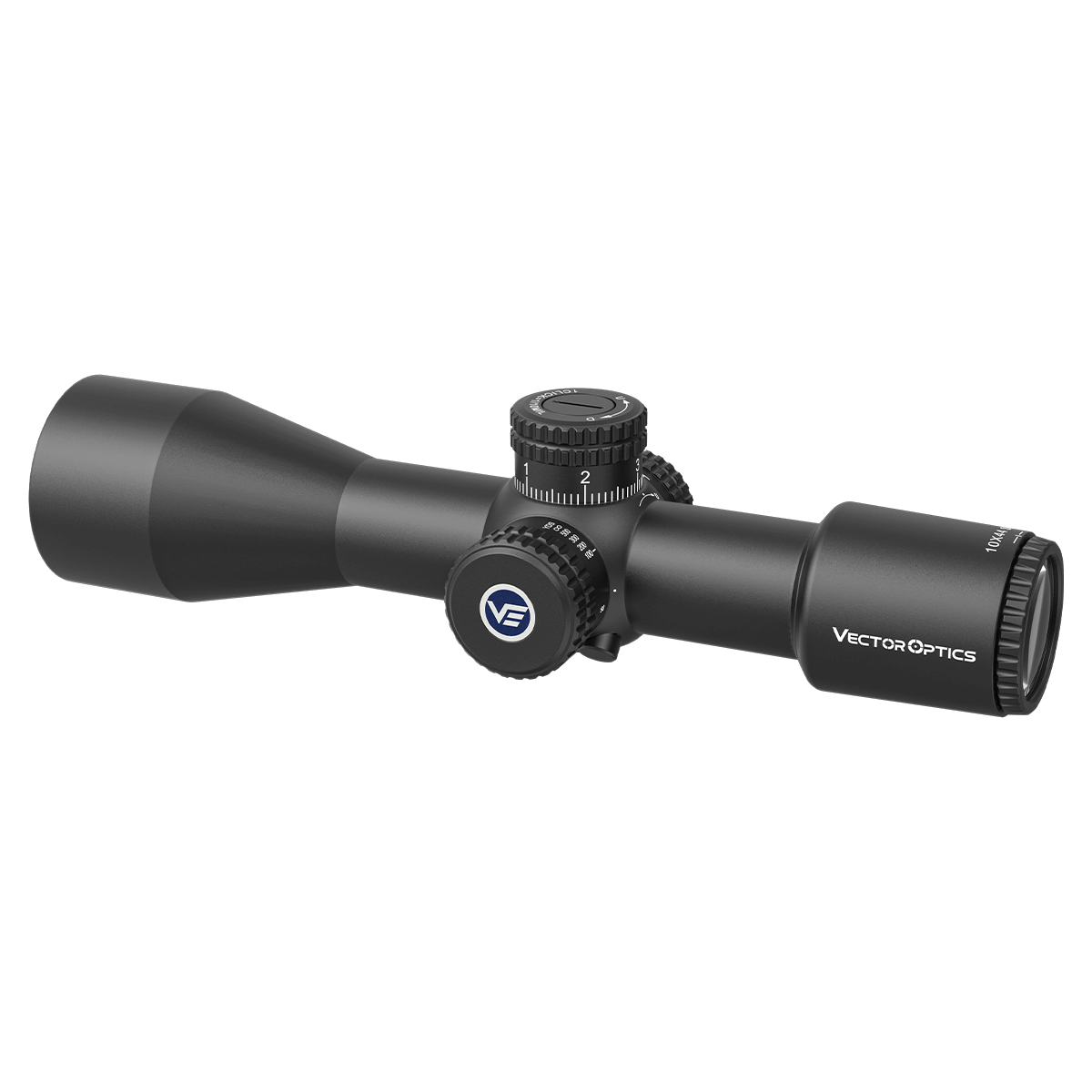 Vector Optics Veyron 10x44 SFP compact šautuvo optinis taikiklis