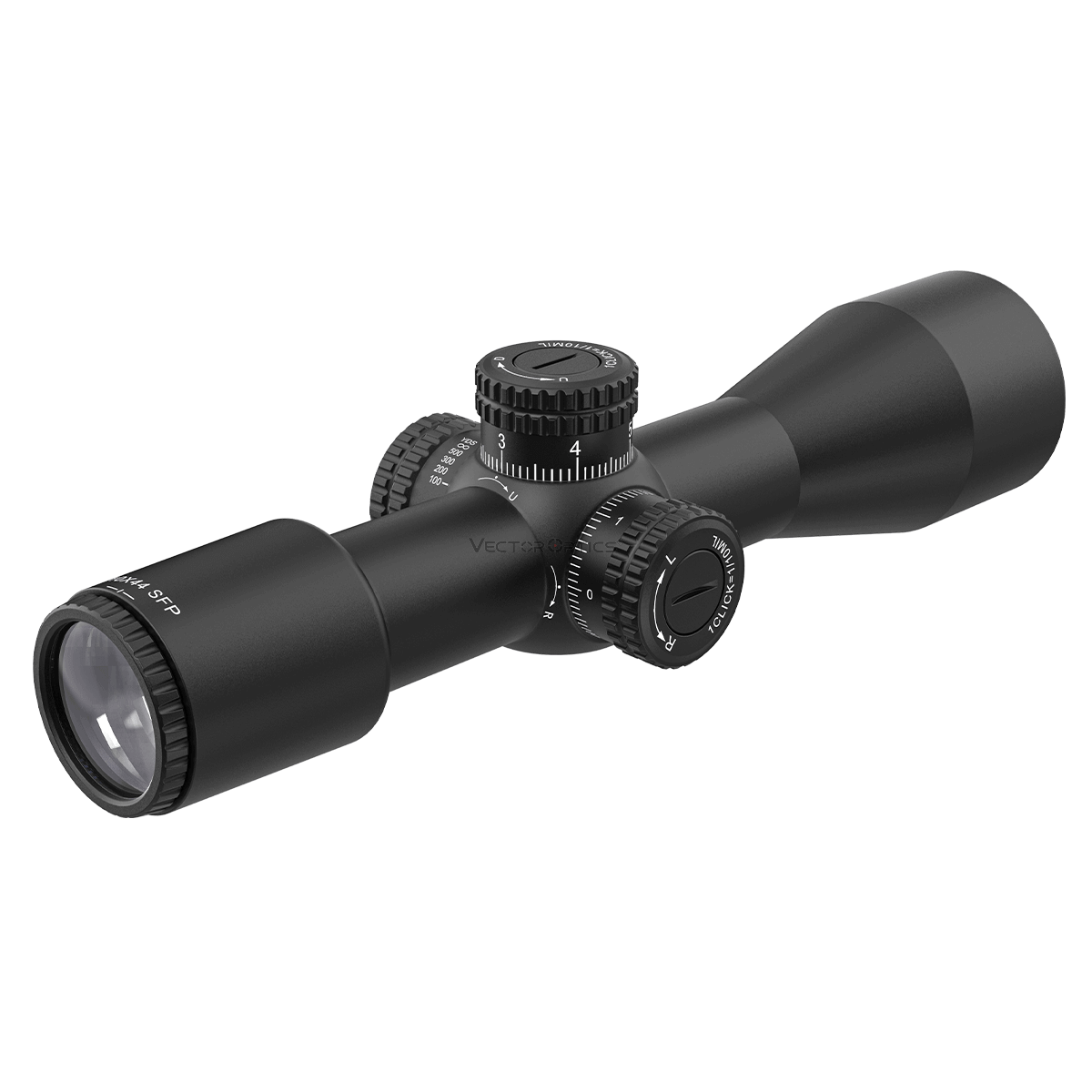 Vector Optics Veyron 10x44 SFP compact šautuvo optinis taikiklis