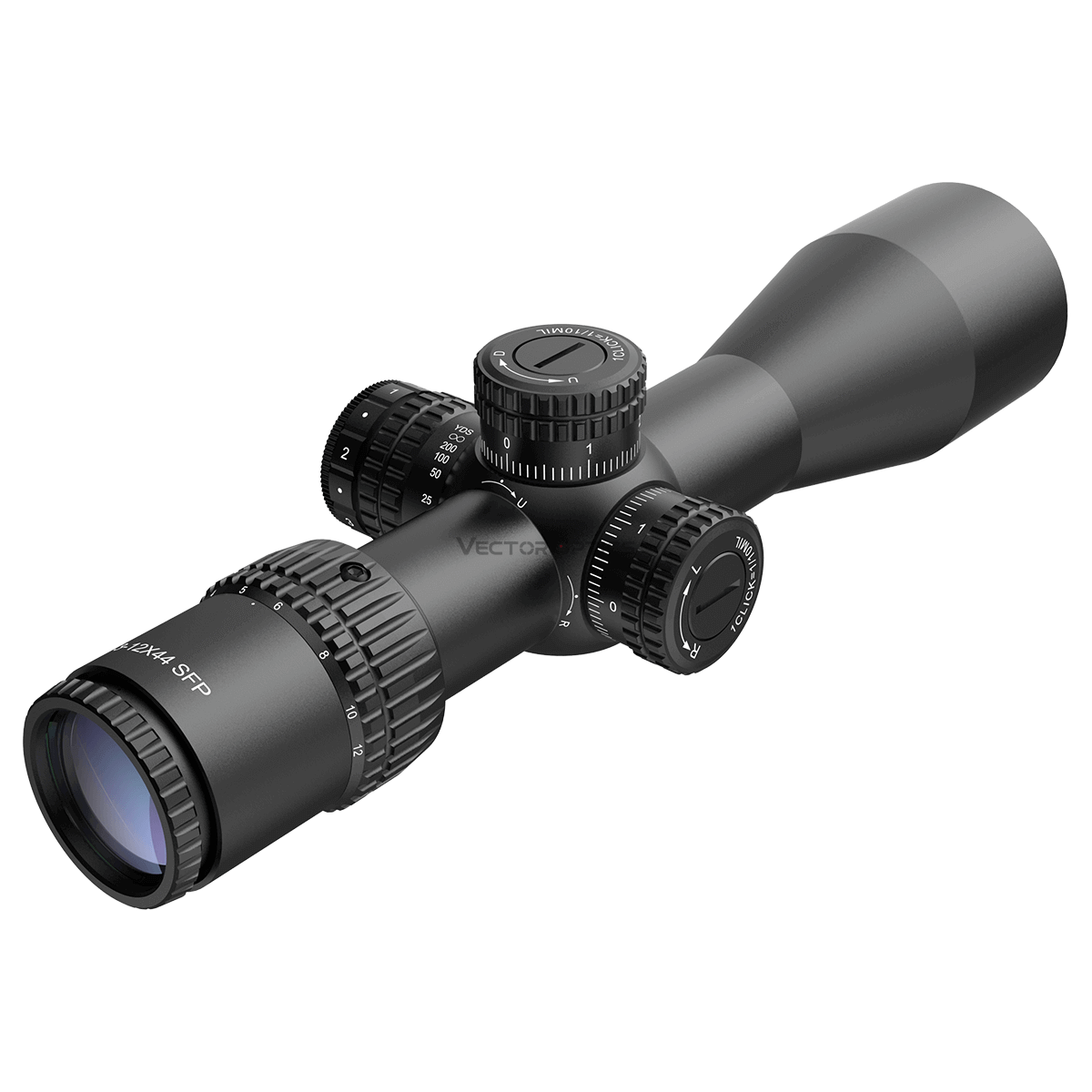 Vector Optics Veyron 3-12x44IR SFP kompaktiškas optinis taikiklis šautuvui Vector Optics