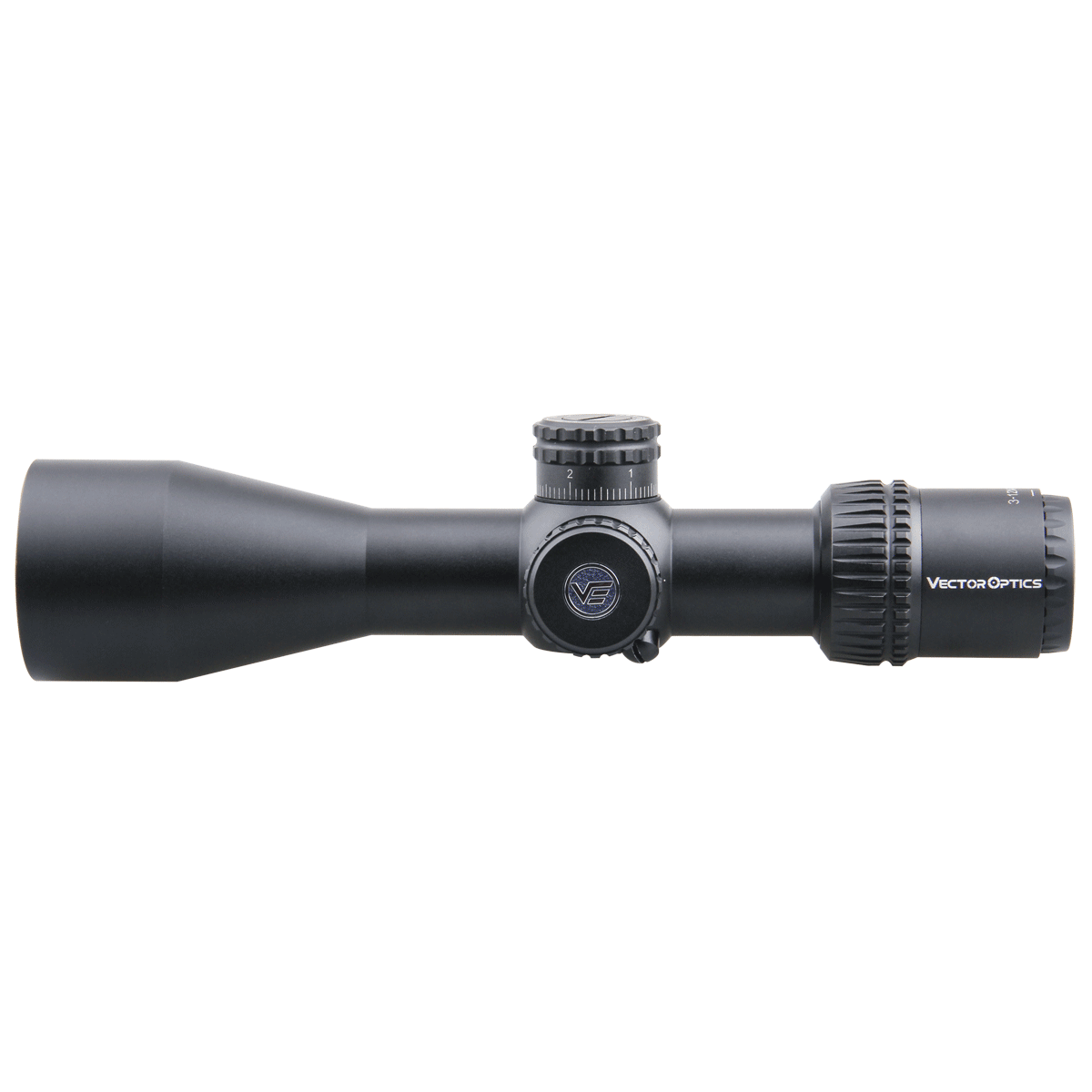 Vector Optics Veyron 3-12x44 SFP kompaktiškas optinis taikiklis šautuvui