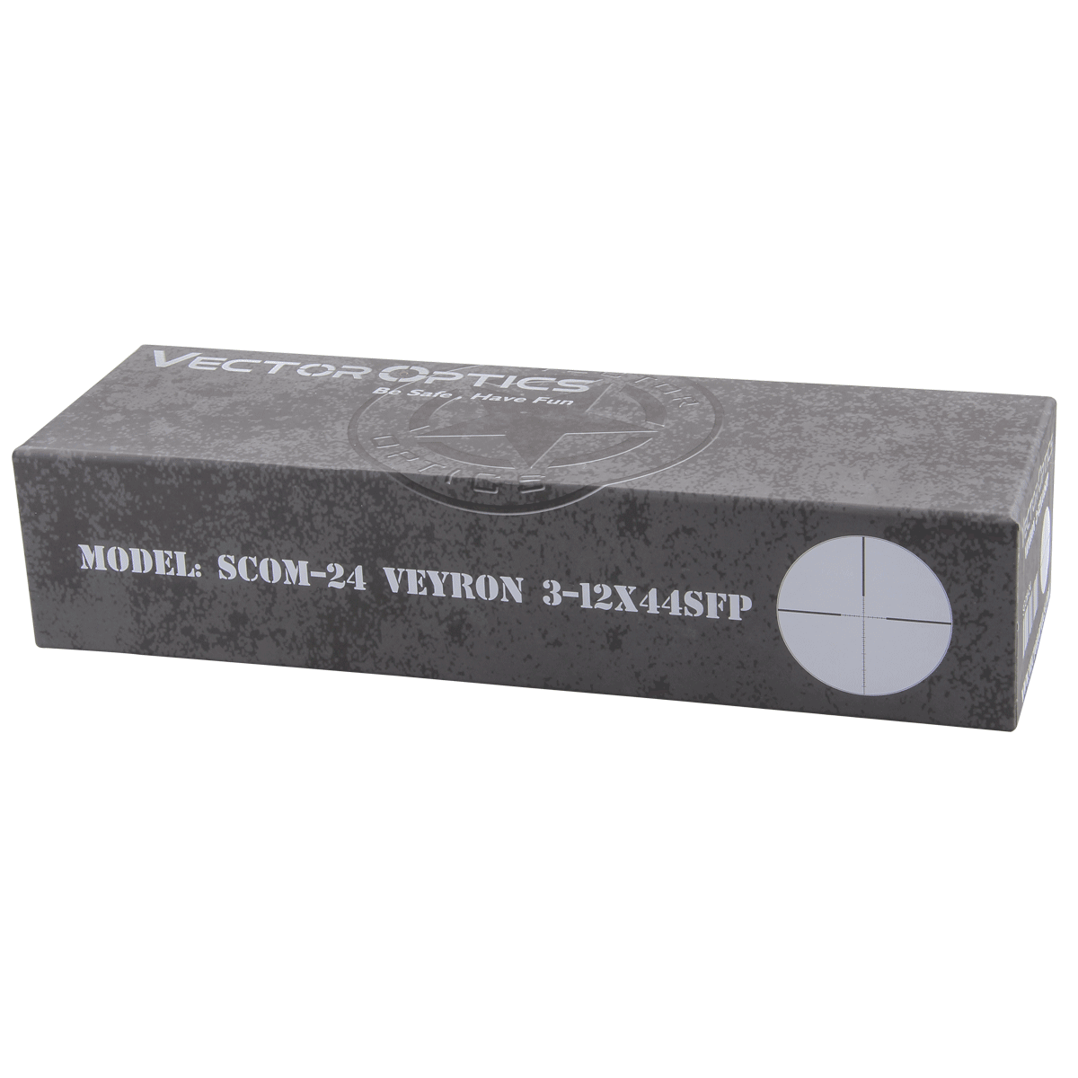 Vector Optics Veyron 3-12x44 SFP kompaktiškas optinis taikiklis šautuvui