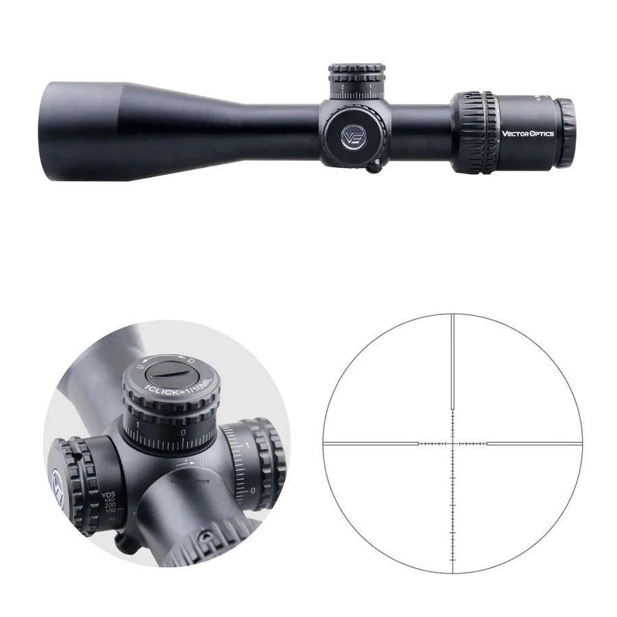 Vector Optics Veyron 4-16x44 FFP šautuvo optinis taikiklis Vector Optics