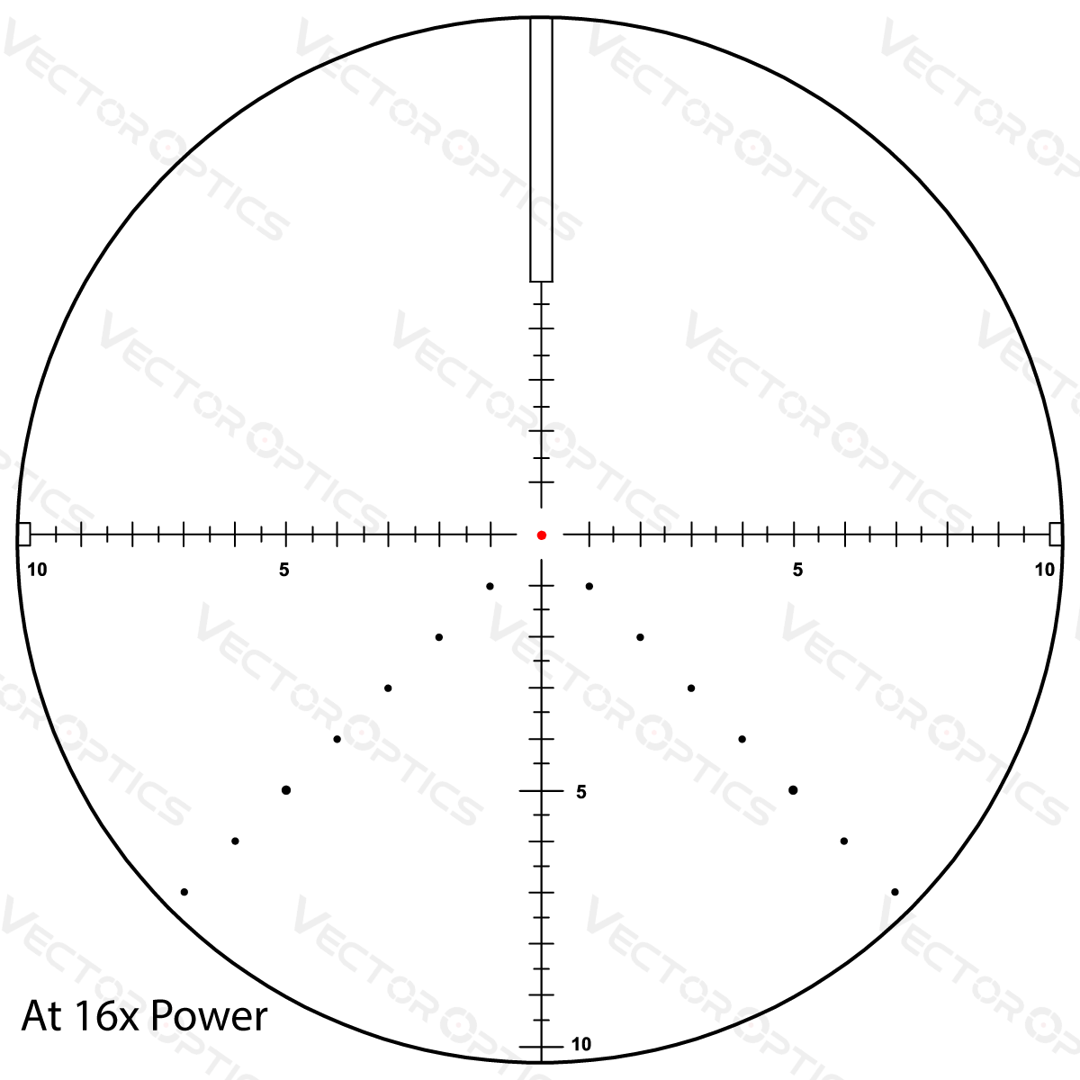 Vector Optics Veyron 4-16x44 IR First Focal Plane Illuminated šautuvo optinis taikiklis