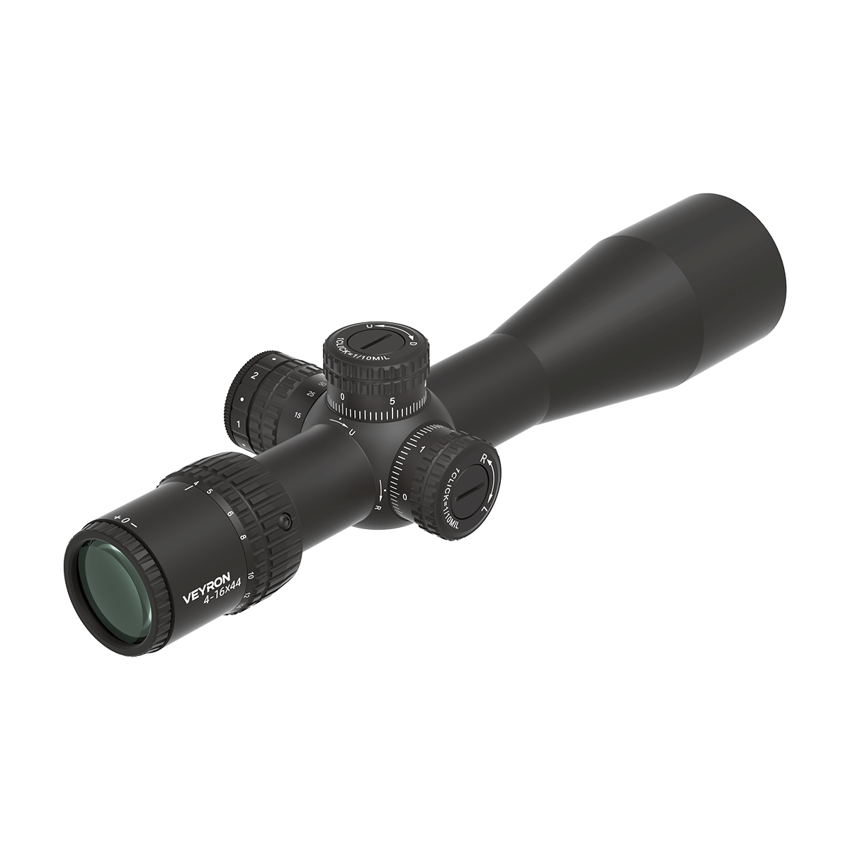Vector Optics Veyron 4-16x44IR SFP kompaktiškas šautuvo optinis taikiklis