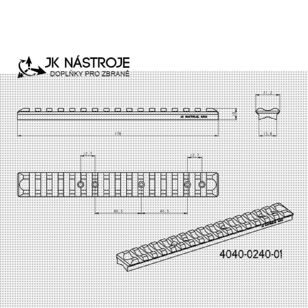 Benelli Argo picatinny rail JK-N