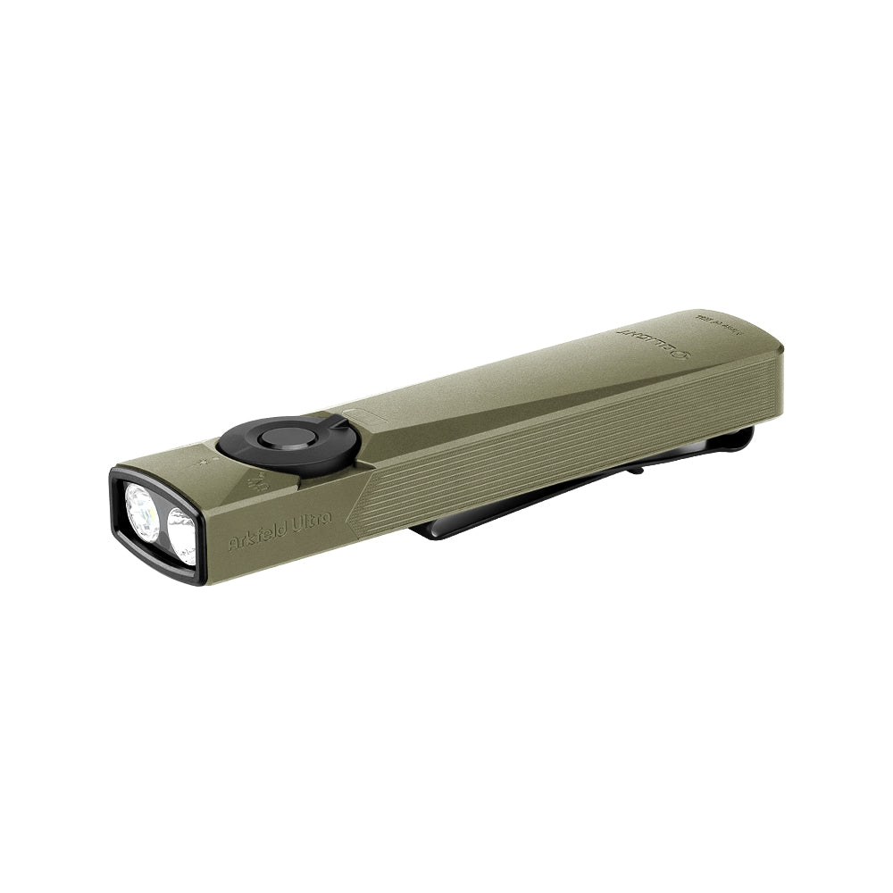 Olight Arkfeld Ultra | plokščias 3-in-1 EDC žibintuvėlis | 1.400 lm - Olive Green
