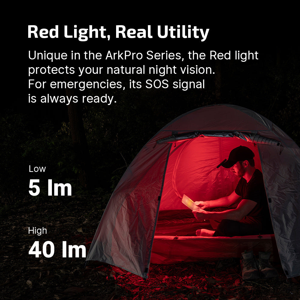 Olight ArkPro Lite | plokščias 3-in-1 EDC žibintuvėlis | 1.200 lm
