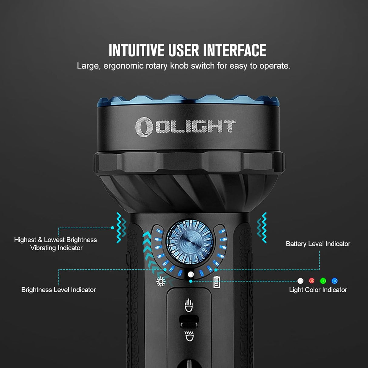 Olight Marauder Mini | daugiaspalvis įkraunamas žibintuvėlis | 7.000 lm