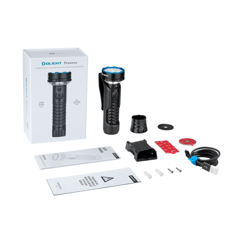 Olight Prowess | žibintuvėlis su dvikrypčiu apšvietimu | 5.000 lm