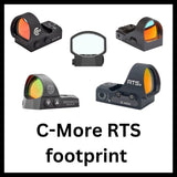 Kolimatoriai su C-More RTS footprint
