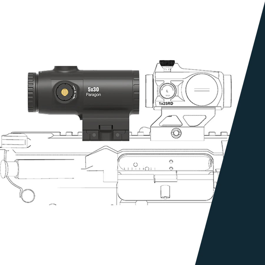 Vector Optics Paragon 5x30 didintuvas Micro 