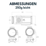 Vector Optics Paragon 5x30 didintuvas Micro 