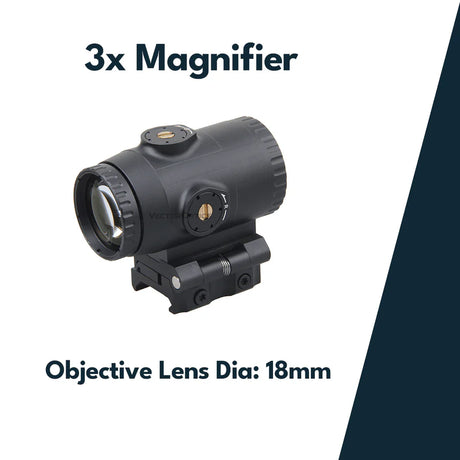Vector Optics Paragon 3x18 didinamasis taikiklis Micro