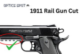 1911 [Rail Gun Cut] kolimatoriaus laikiklis | Trijicon RMR footprint EGW
