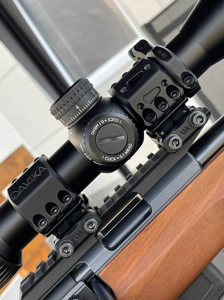 34mm optinio taikiklio žiedai | Picatinny base