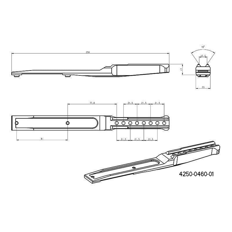 Adapteris Thermtec Vidar 660 | Blaser pagrindas 