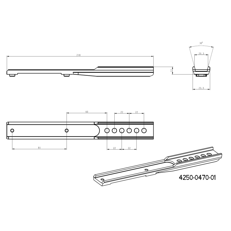 Adapteris Pixfra Chiron PFI-C450 | Blaser pagrindas 