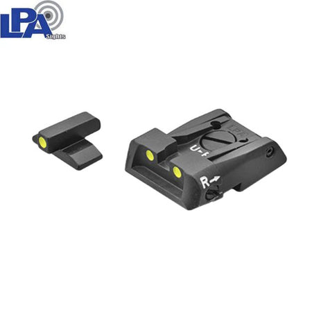 Beretta 92X Performance adjustable sights | luminescent dots