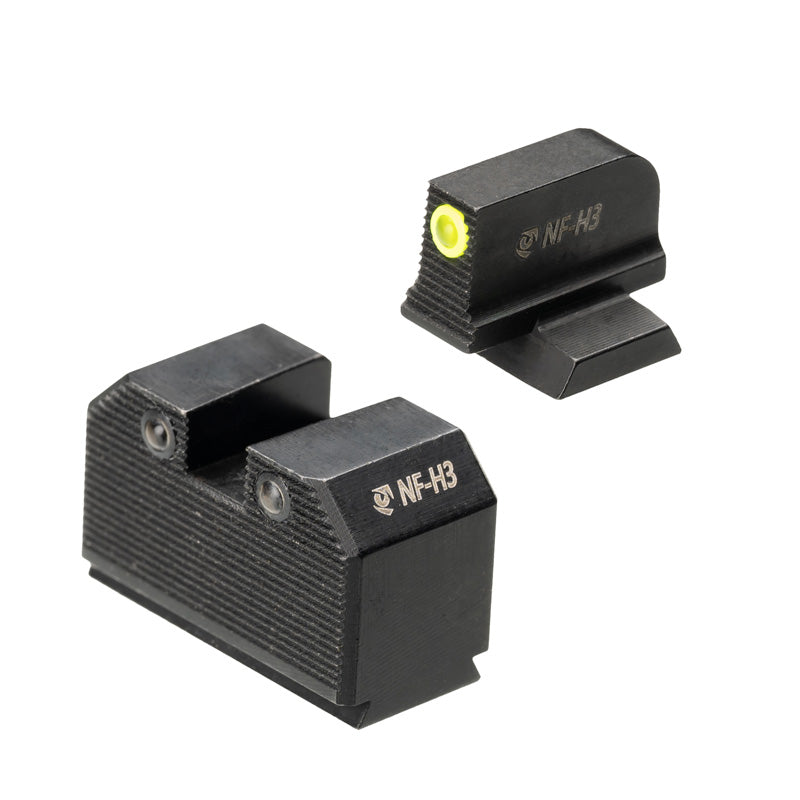 Beretta [APX A1 & APX RDO] Optics Ready aukšti mechaniniai taikikliai | su tritio Night Fision