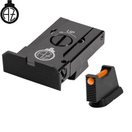 CZ 75B CZ P-01 CZ 75 SP-01 reguliuojami mechaniniai taikikliai su šviesolaidžiais | type