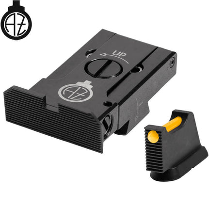 CZ 75B CZ P-01 CZ 75 SP-01 reguliuojami mechaniniai taikikliai su šviesolaidžiais | type