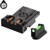 CZ Shadow 2, CZ 75 SP-01 Shadow reguliuojami mechaniniai taikikliai su šviesolaidžiu | tipas B Optics Spot