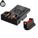CZ Shadow 2, CZ 75 SP-01 Shadow reguliuojami mechaniniai taikikliai su šviesolaidžiu | tipas B Optics Spot