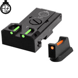 CZ TS 2, CZ TS 1 & CZ Shadow 2 Target reguliuojami mechaniniai taikikliai su šviesolaidžiu | tipas B 