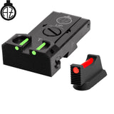 CZ TS 2, CZ TS 1 & CZ Shadow 2 Target reguliuojami mechaniniai taikikliai su šviesolaidžiu | tipas B 