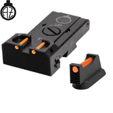 CZ TS 2, CZ TS 1 & CZ Shadow 2 Target reguliuojami mechaniniai taikikliai su šviesolaidžiu | tipas B 
