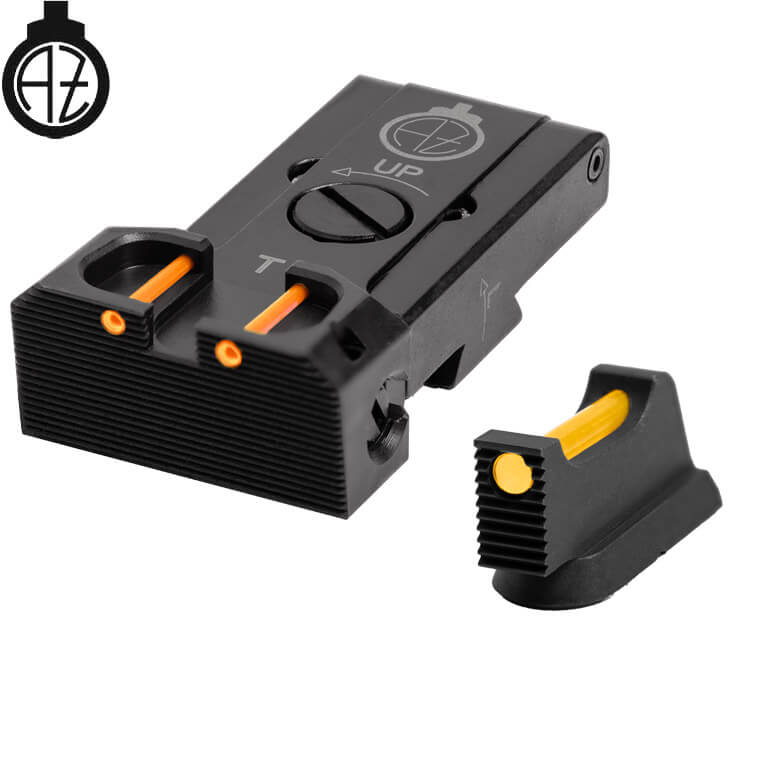CZ TS 2, CZ TS 1 & CZ Shadow 2 Target reguliuojami mechaniniai taikikliai su šviesolaidžiu | tipas B 