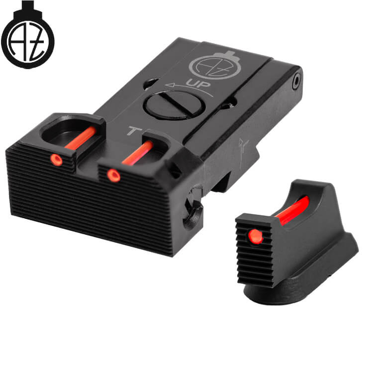 CZ TS 2, CZ TS 1 & CZ Shadow 2 Target reguliuojami mechaniniai taikikliai su šviesolaidžiu | tipas B 