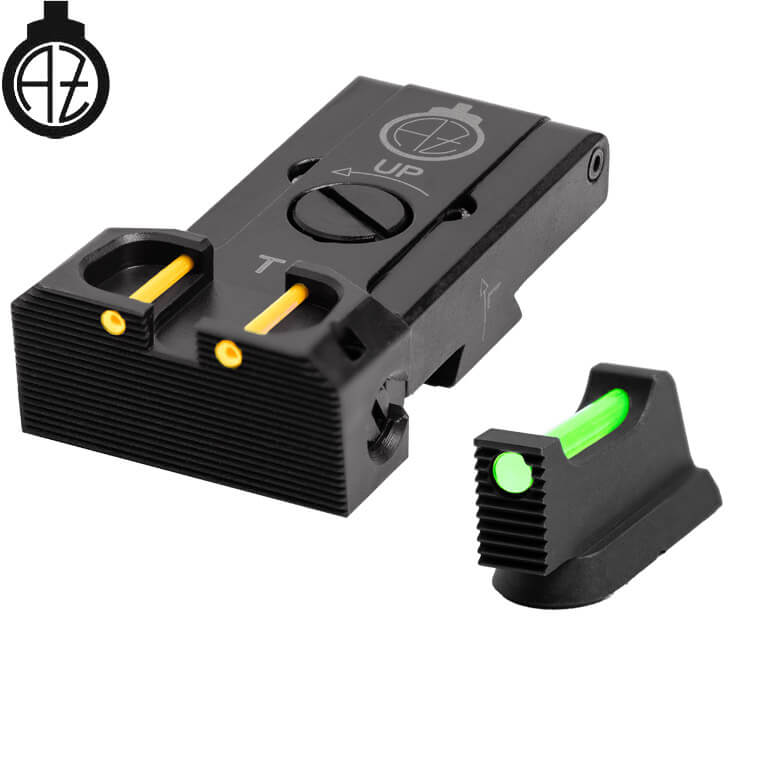 CZ TS 2, CZ TS 1 & CZ Shadow 2 Target reguliuojami mechaniniai taikikliai su šviesolaidžiu | tipas B 