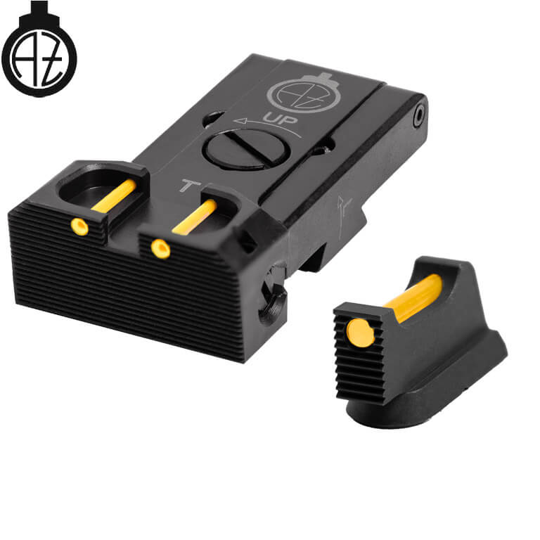 CZ TS 2, CZ TS 1 & CZ Shadow 2 Target reguliuojami mechaniniai taikikliai su šviesolaidžiu | tipas B 
