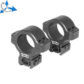 CZ 457 optinio taikiklio žiedai for dovetail | 1 inch [25.4mm]
