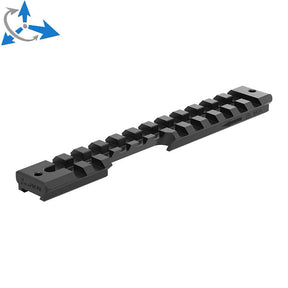 CZ 457 Picatinny bėgelis [steel] | kairiarankiams 25 MOA