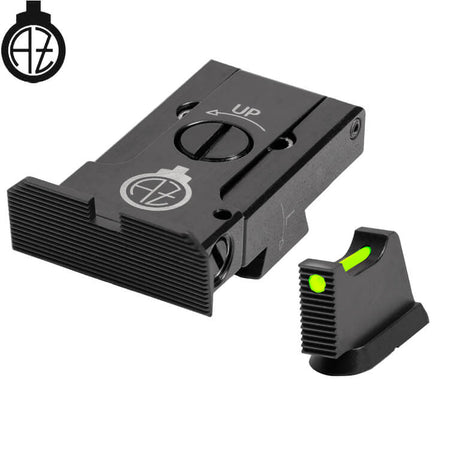 CZ 75B, CZ P-01, CZ 75 SP-01 reguliuojami mechaniniai taikikliai su šviesolaidžiu | tipas A