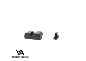 CZ P-10 Optics Ready žemi mechaniniai taikikliai | blank