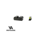 CZ P-10 Optics Ready žemi mechaniniai taikikliai | su tričiu