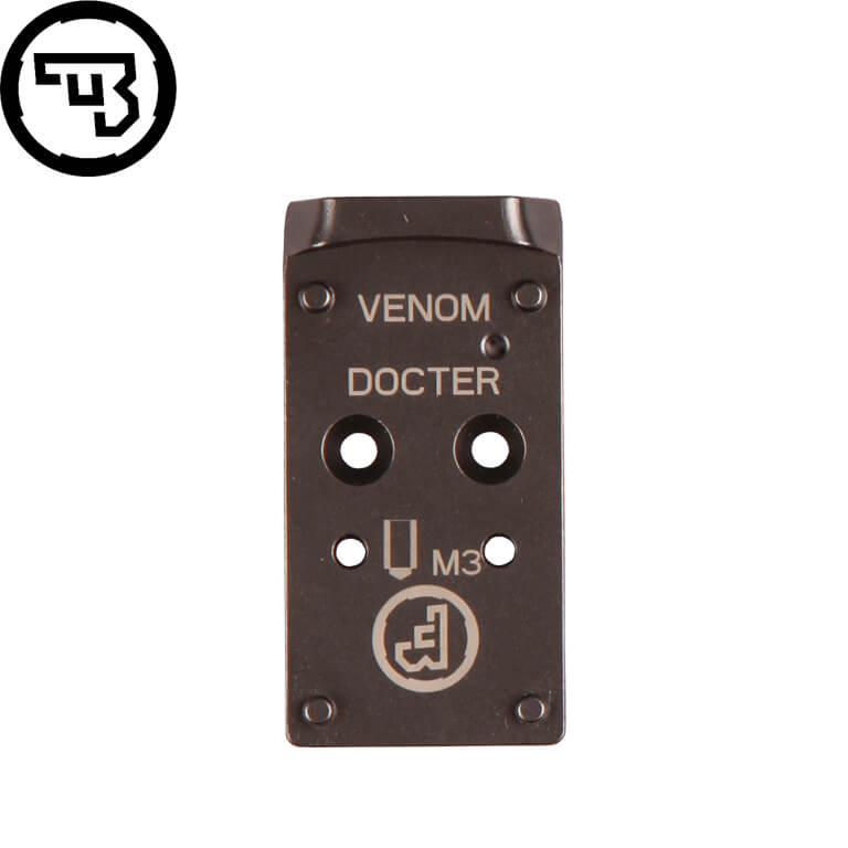 CZ P-10 Optics Ready plokštelė | Docter padas