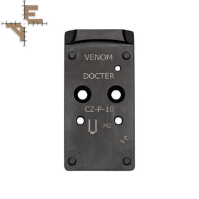 CZ P-10 adapterio plokštelė | Docter footprint