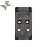 CZ P-10 adapterio plokštelė | Holosun K-series footprint